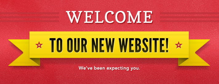 Welcome To Our New Website